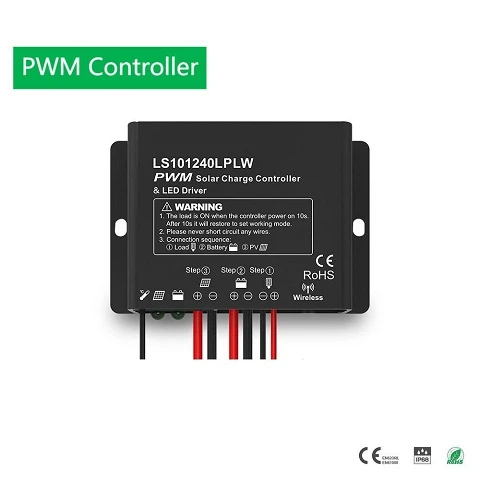 LED solar flood light PWM